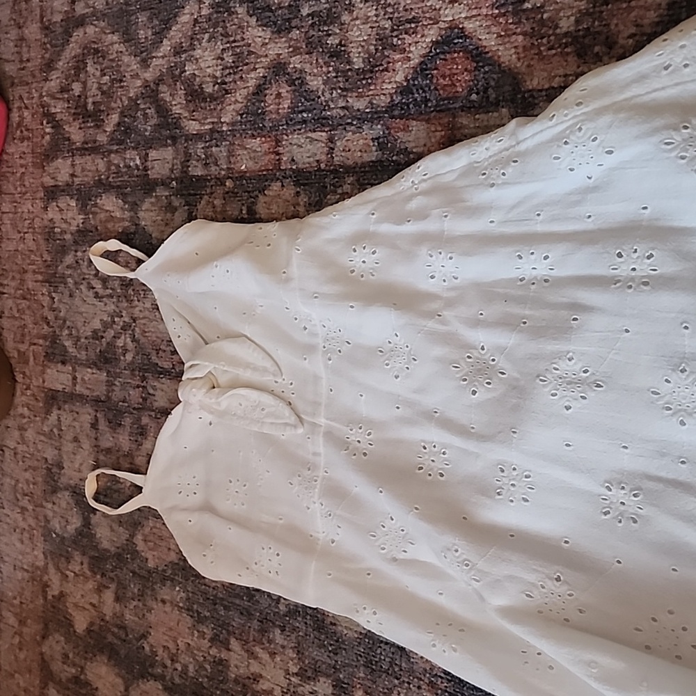 White dress